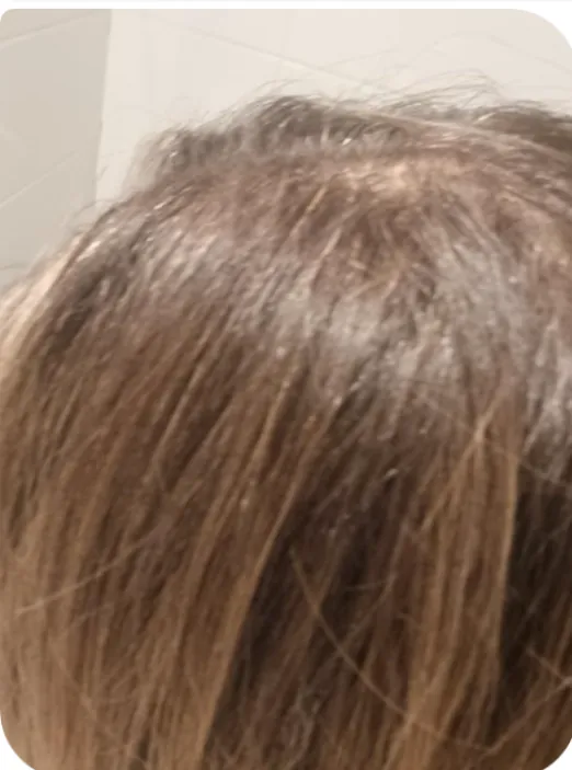 Customer’s hair after using Caroline K